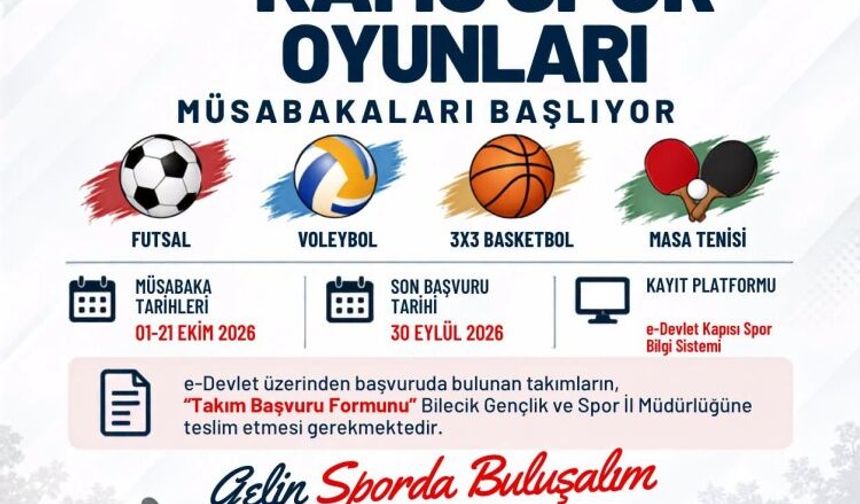 Kamu Spor Oyunları İçin Geri Sayım Başladı
