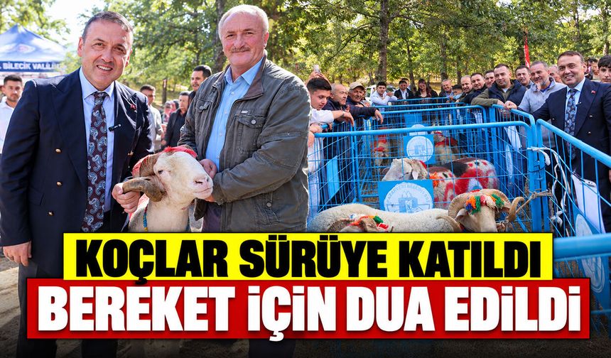 Dodurga’da Koçlar Sürüye Katıldı, Bereket İçin Dua Edildi