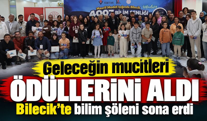 Geleceğin mucitleri ödüllerini aldı
