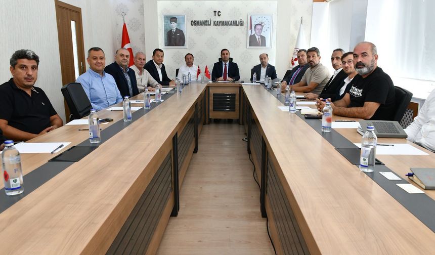 Osmaneli OSB’de Sanayicilerin Talepleri Masaya Yatırıldı