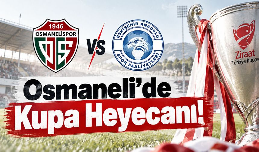 Osmaneli’de Kupa Heyecanı! Taraftarlar Tarihi Maça Çağrıldı
