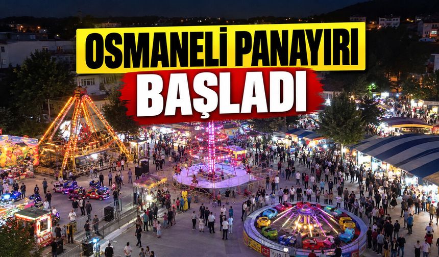 Osmaneli Panayırı Başladı