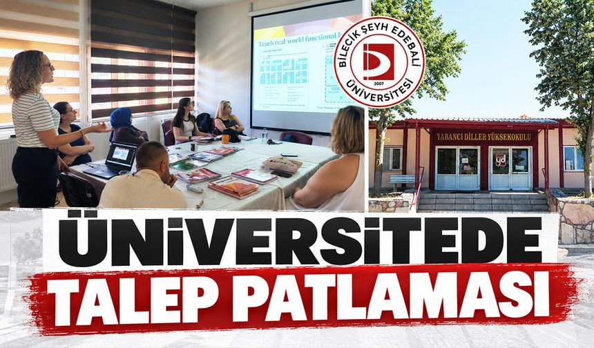 Üniversitede talep patlamas