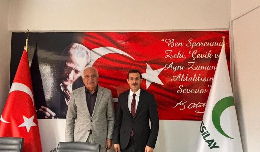 Yenipazar Kaymakamı Polat’tan Yeşilay Bilecik Şubesine Ziyaret
