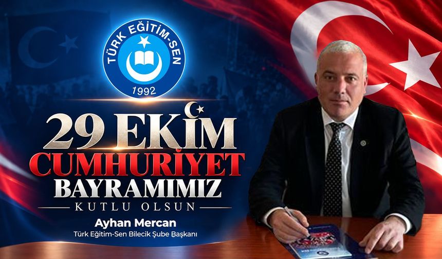 Başkan Ayhan Mercan 29 Ekim Kutlama
