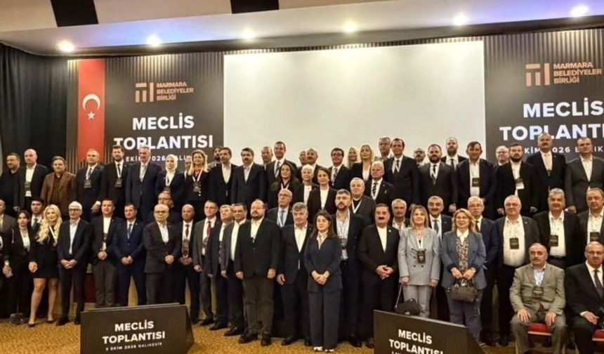 Başkan Dilsiz, Marmara Belediyeler Birliği toplantısına katıldı
