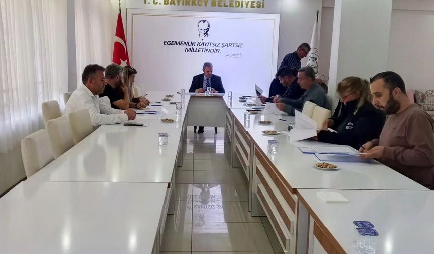 Bayırköy Belediye Meclisi Ekim ayı toplantısını gerçekleştirdi
