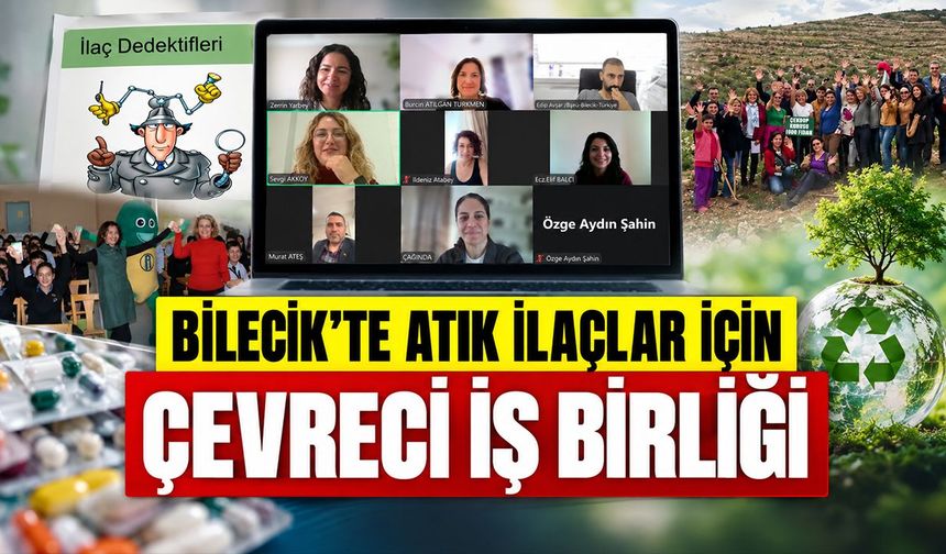 Bilecik’te atık ilaçlar için çevreci iş birliği