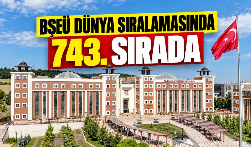 BŞEÜ Dünya sıralamasında 743. sırada