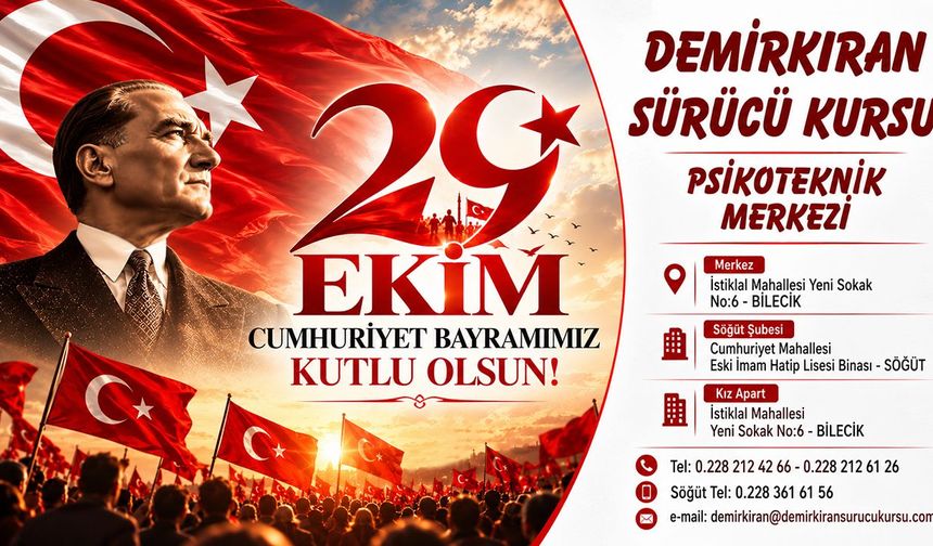 Demirkıran 29 Ekim Kutlama