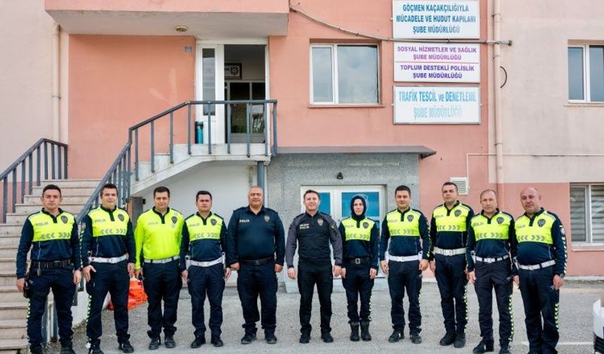 Emniyet Müdürü Çağlar’dan birimlere inceleme ziyareti