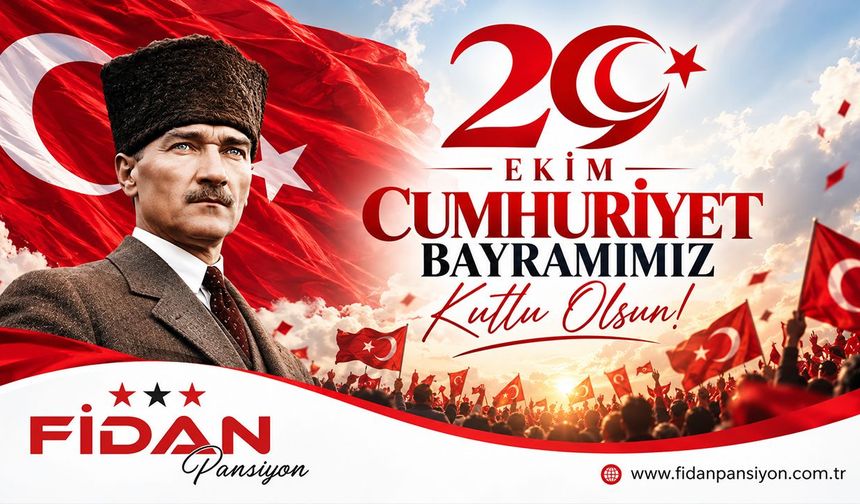 Fidan Pansiyon 29 Ekim Kutlama