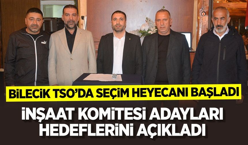 Bilecik TSO'da seçim heyecanı başladı