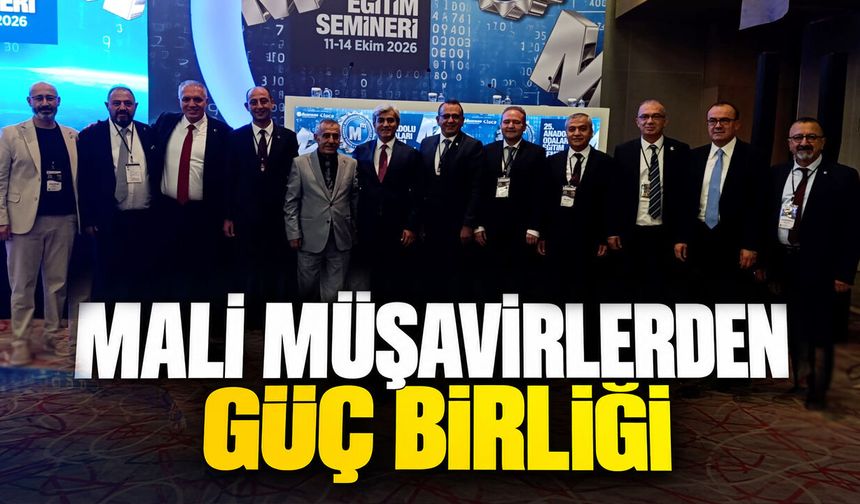Mali Müşavirlerden Güç Birliği