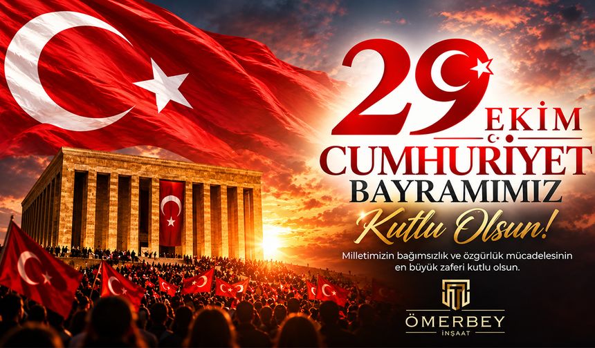 Ömerbey İnşaat 29 Ekim Kutlama