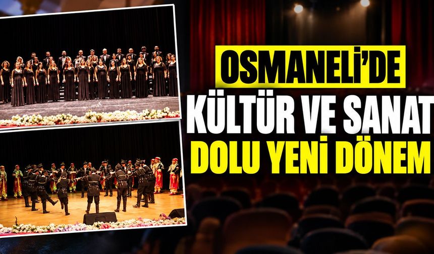 Osmaneli’de kültür ve sanat dolu yeni dönem başlıyor
