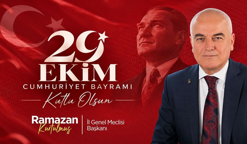 Ramazan Kurtulmuş 29 Ekim Kutlama