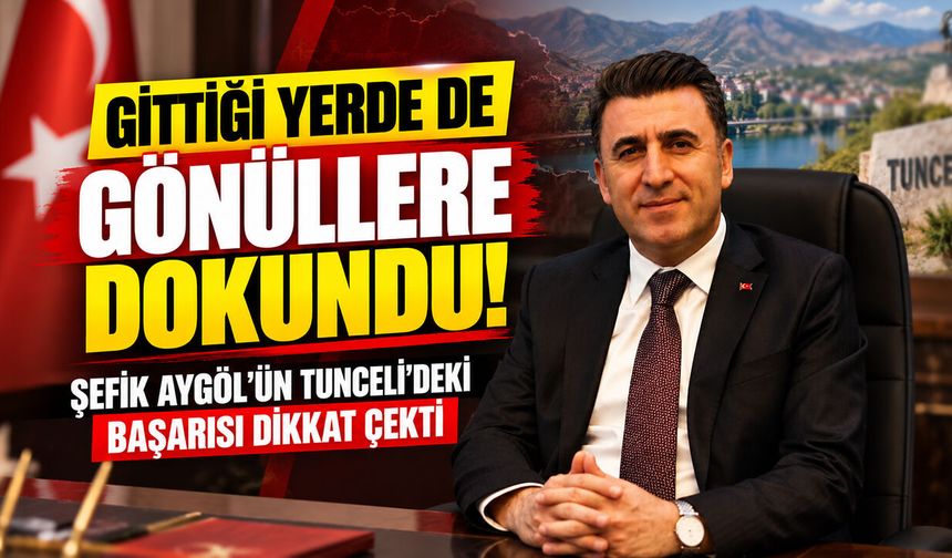 Gittiği yerde de gönüllere dokundu!