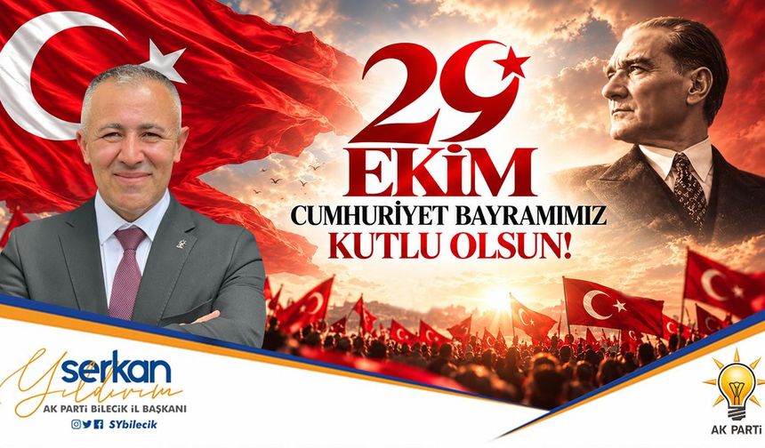 Başkan Yıldırım 29 Ekim Kutlama