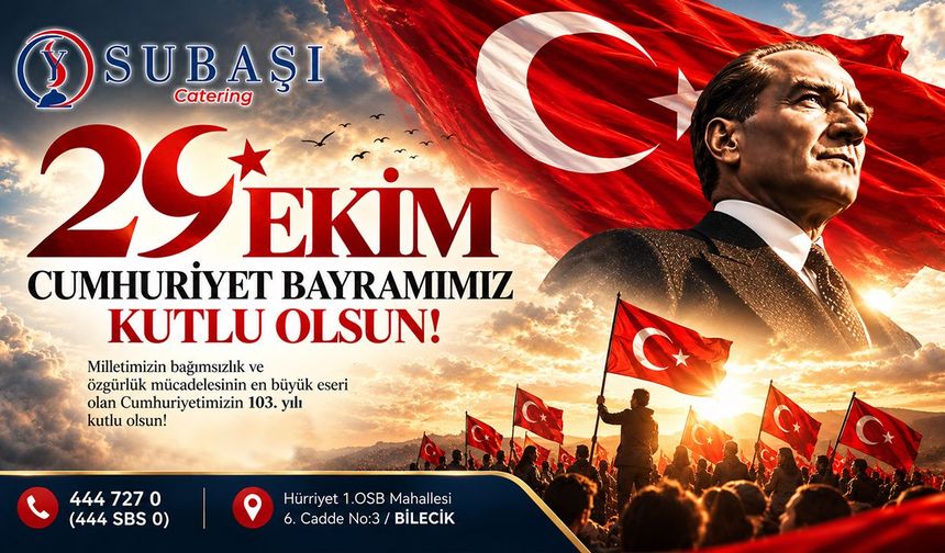 Subaşı Catering 29 Ekim Kutlama