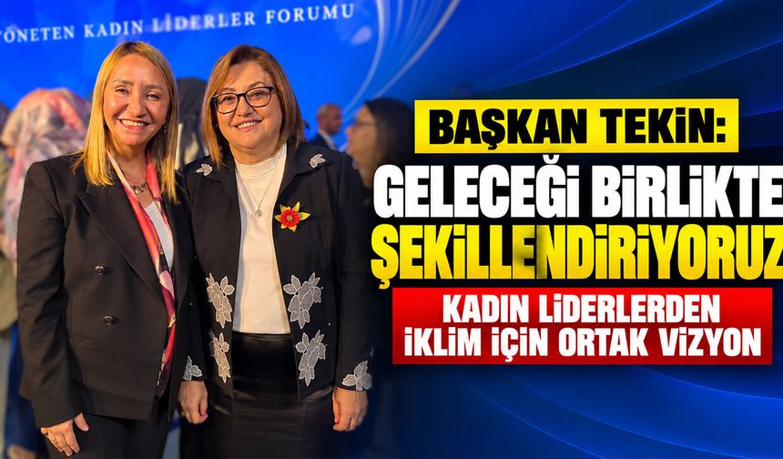 Başkan Tekin: Geleceği Birlikte Şekillendiriyoruz