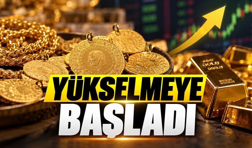 Yükselmeye başladı
