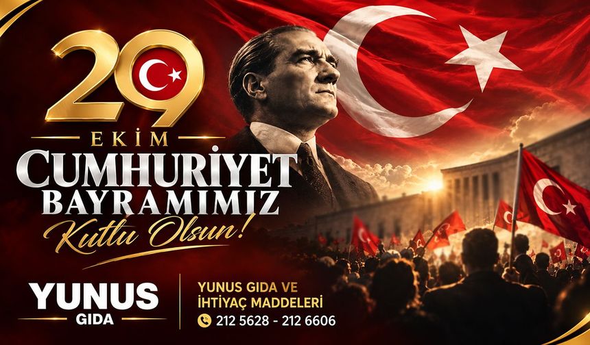 Yunus Gıda 29 Ekim Kutlama