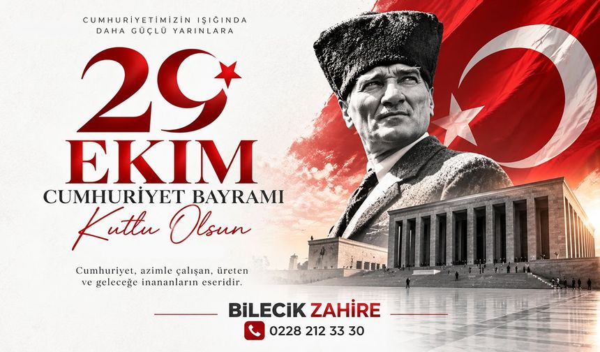 Bilecik Zahire 29 Ekim Kutlama
