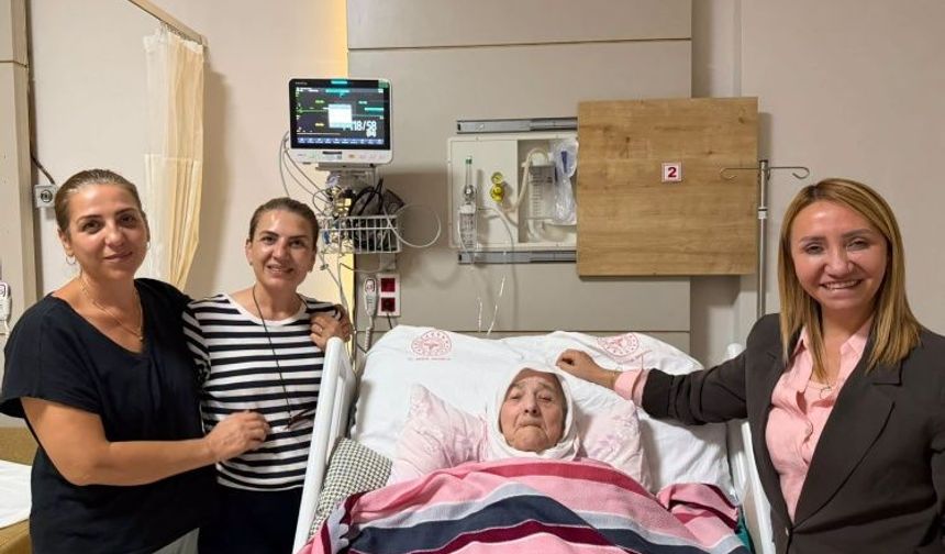 Zekiye Tekin’den Zembiye Ablaya Şifa Dileği