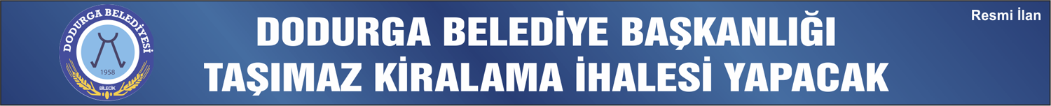 T.C. DODURGA BELEDİYE BAŞKANLIĞI İLAN