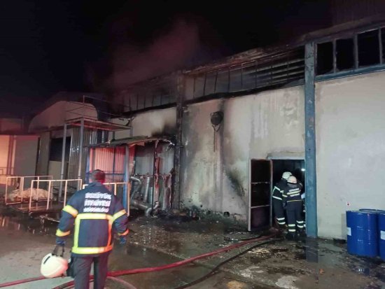 Bilecik’te Fabrika Yangını 258