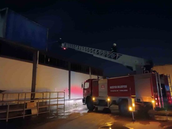 Bilecik’te Fabrika Yangını 261