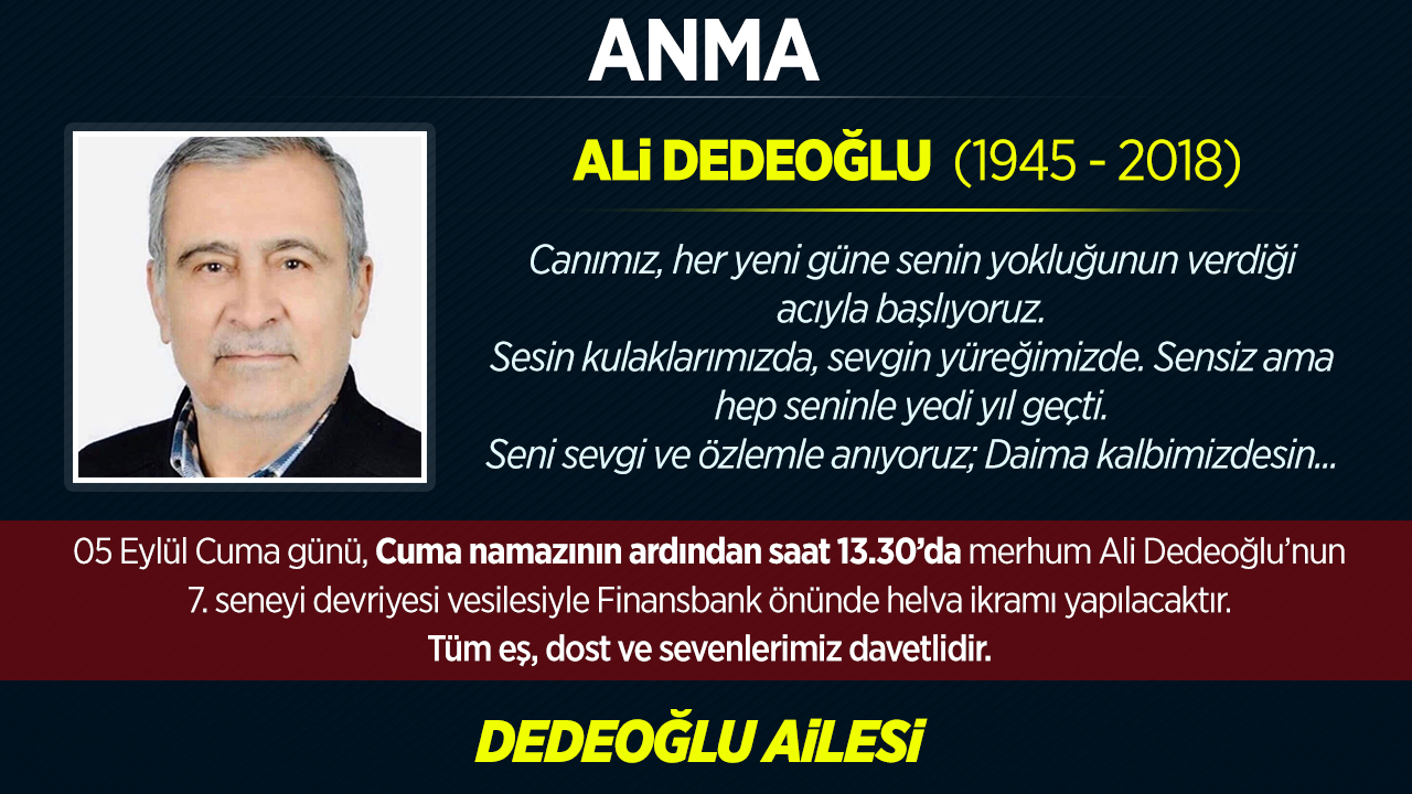 D E D E O Ğ L U