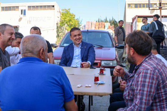 Sanayi̇ci̇leri̇n Sürpri̇z Konuğu Vali̇ Sözer 1356