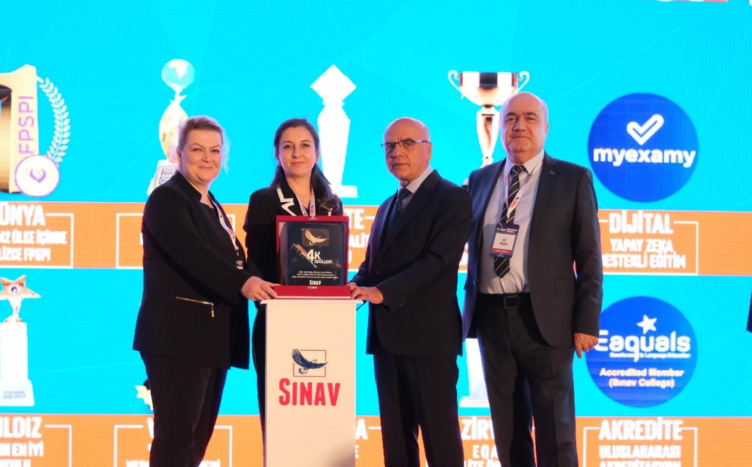 Bozüyük Sinav Eği̇ti̇m Kurumlarina 4K Başari Ödülü 3990