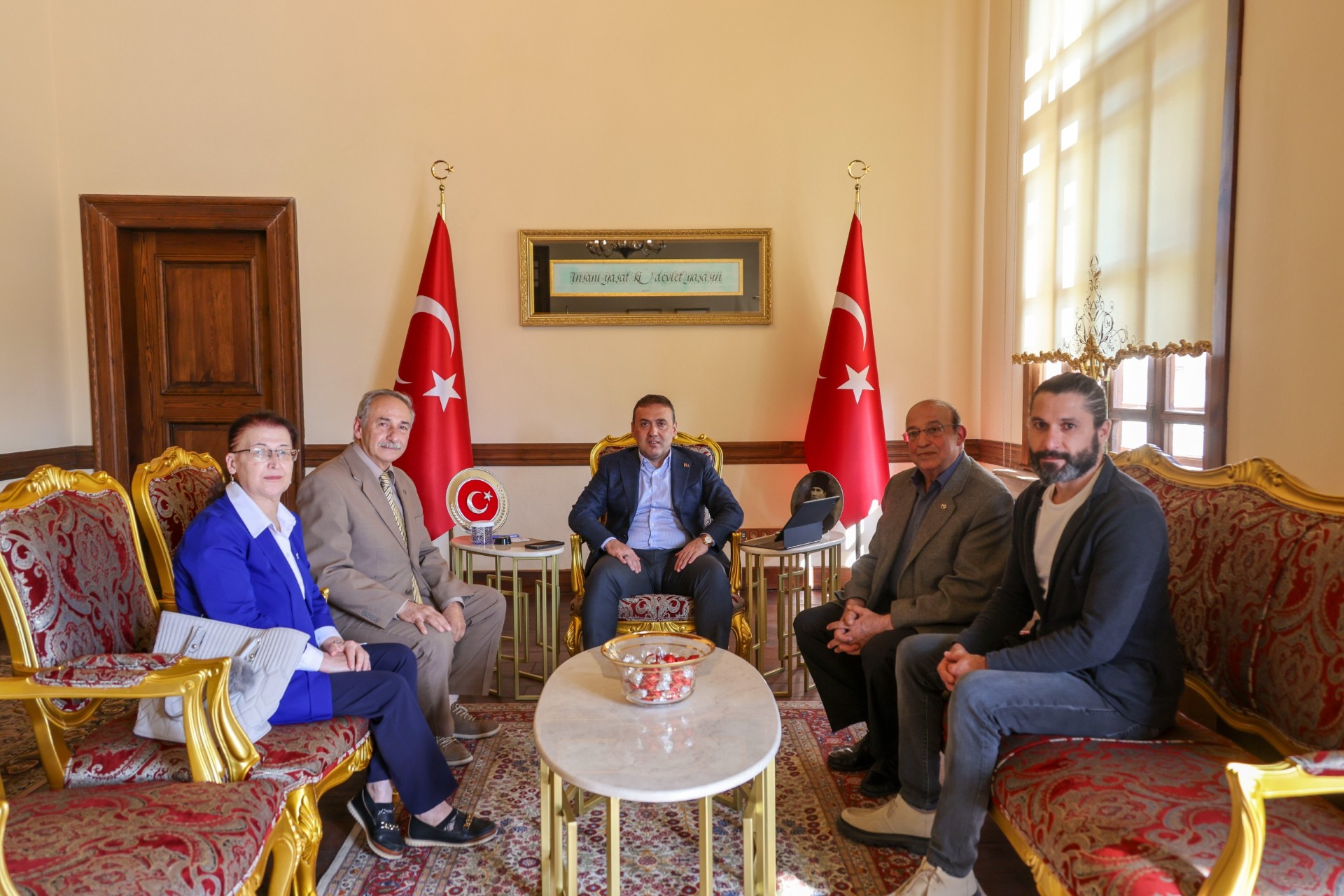 Bozüyük Thk’den Vali̇ Sözere Zi̇yaret 3214