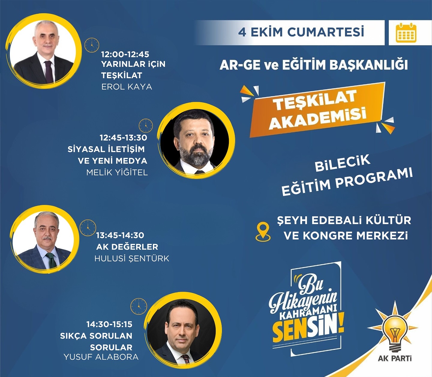 Cuma Bilecikte Teşkilat Akademisi Başlıyor 2714