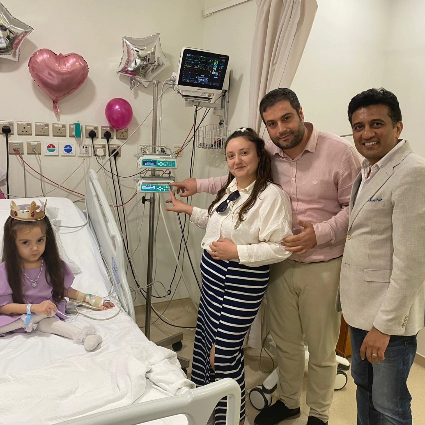 Minik Aydem İlk İlacını Aldı 2957