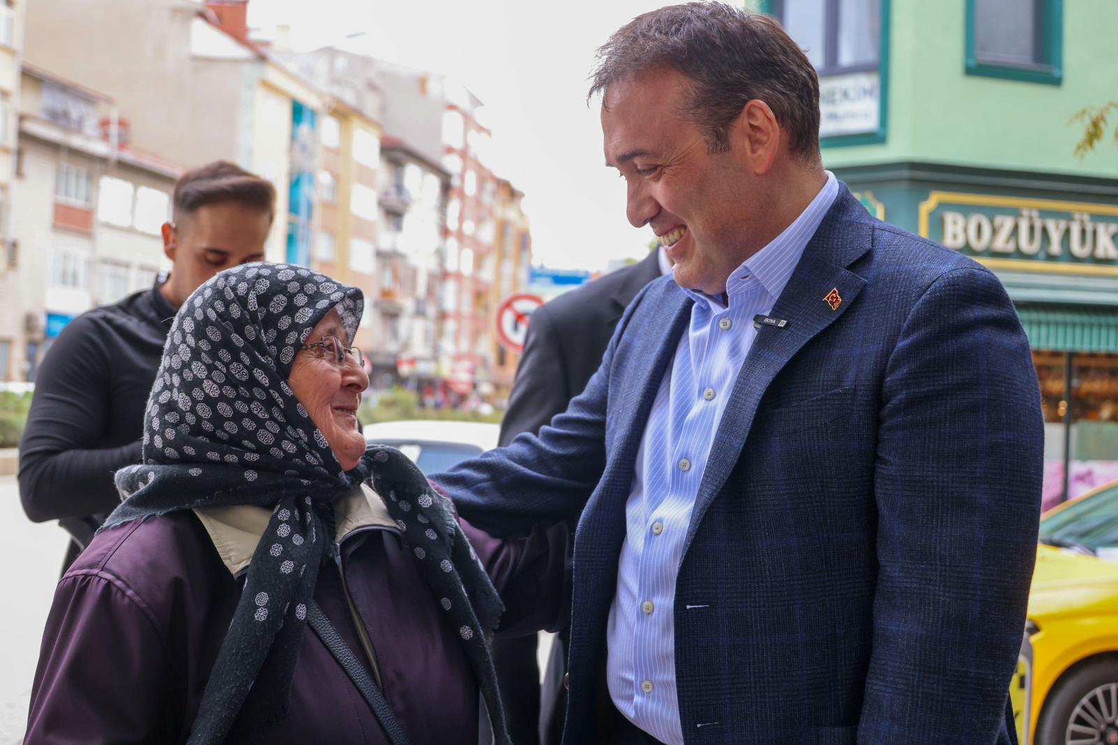 Vali Sözer, Bozüyükte Esnafla Buluştu 3183