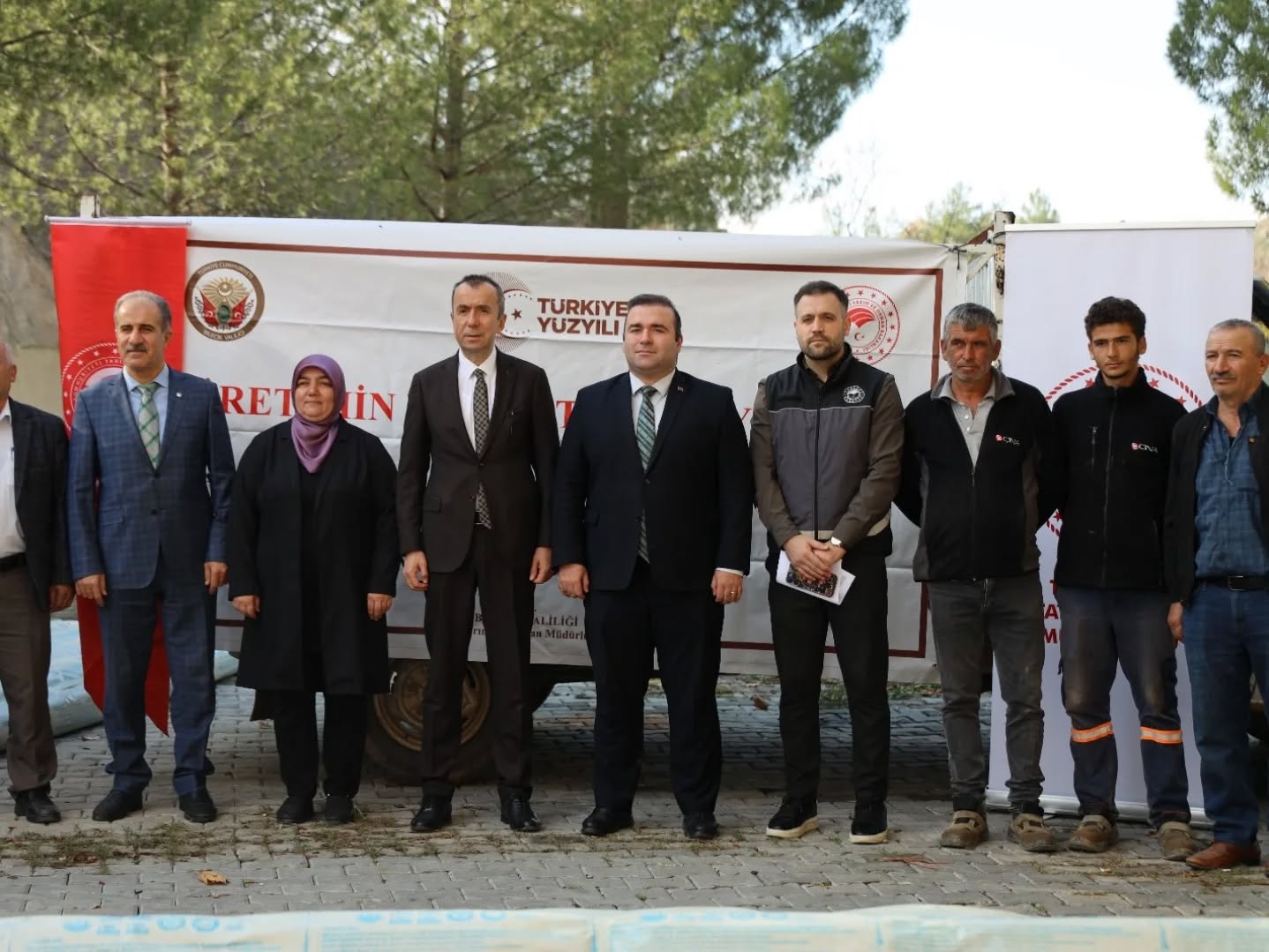 Çiftçiye 38,5 Ton Sera Naylonu 6366