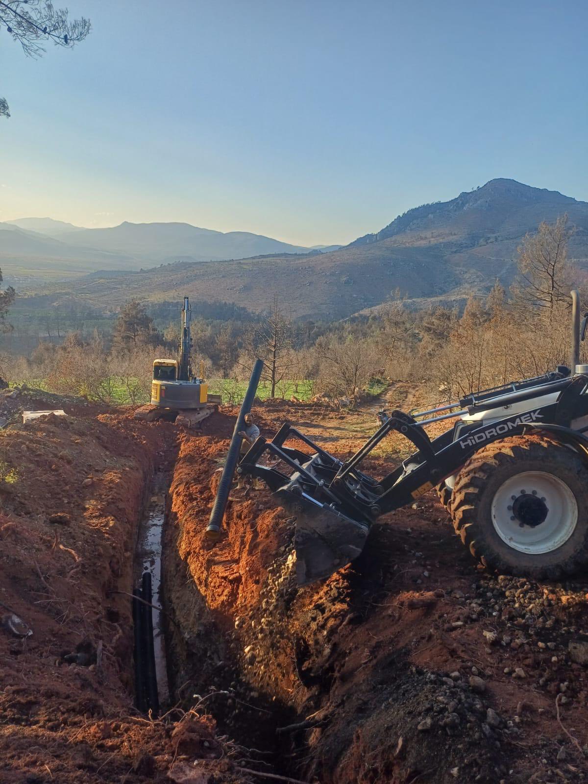 Osmaneli Köylerinde İçme Suyu Ve Drenaj Çalışmalarında Sona Gelindi 6419