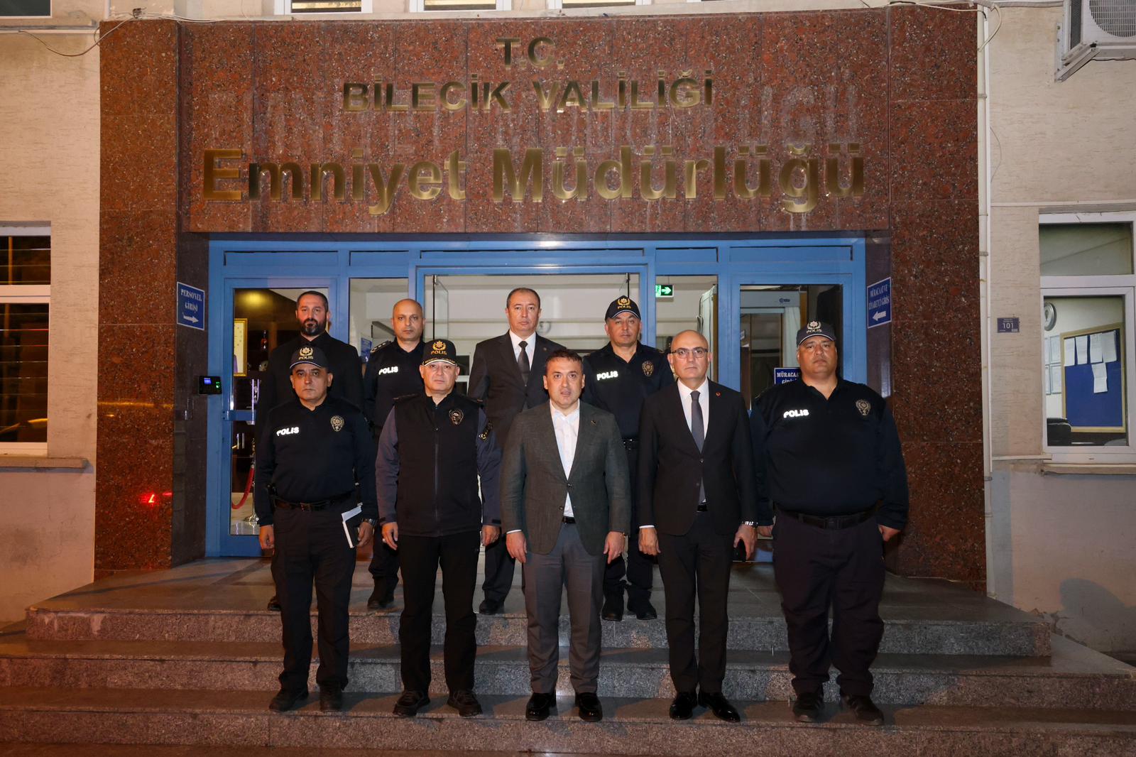 Vali Sözerden Emniyete Ziyaret 5084