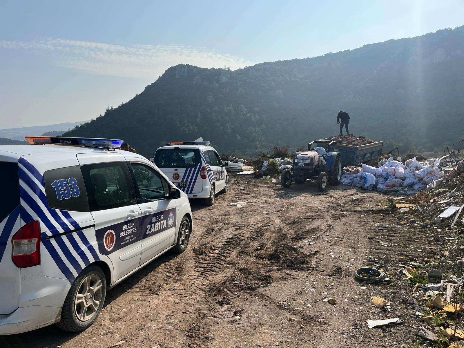 Zabıta, Doğa Nöbetinde Kaçak Atık Dökene Ceza 5004