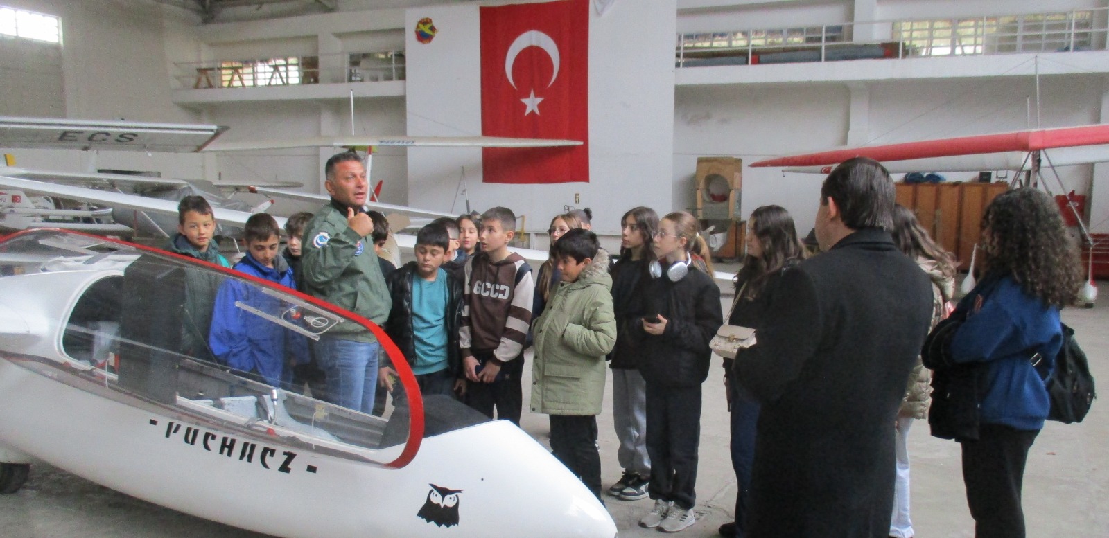 Bozüyüklü Gençler Havacılıkla Tanıştı 6733