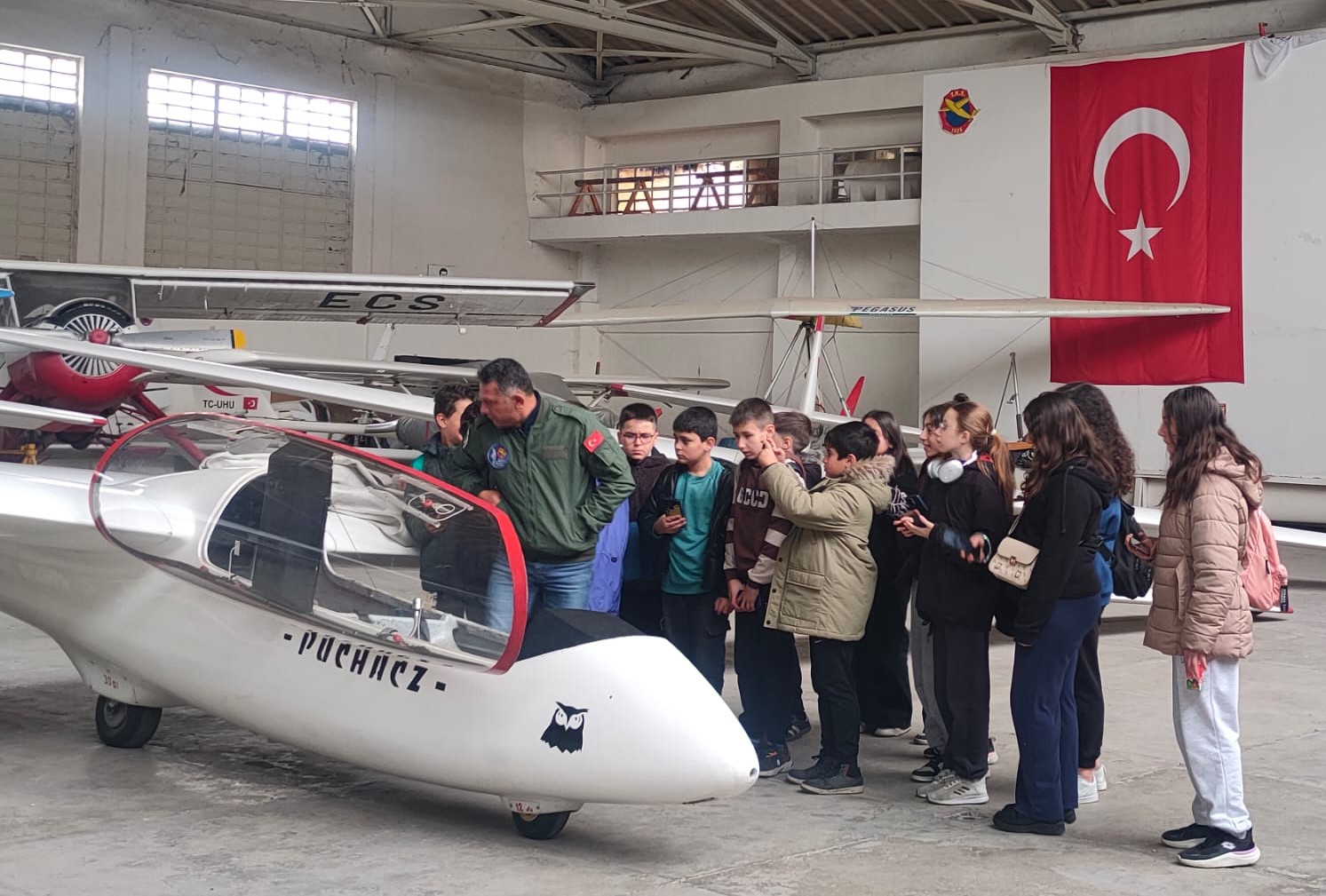 Bozüyüklü Gençler Havacılıkla Tanıştı 6735