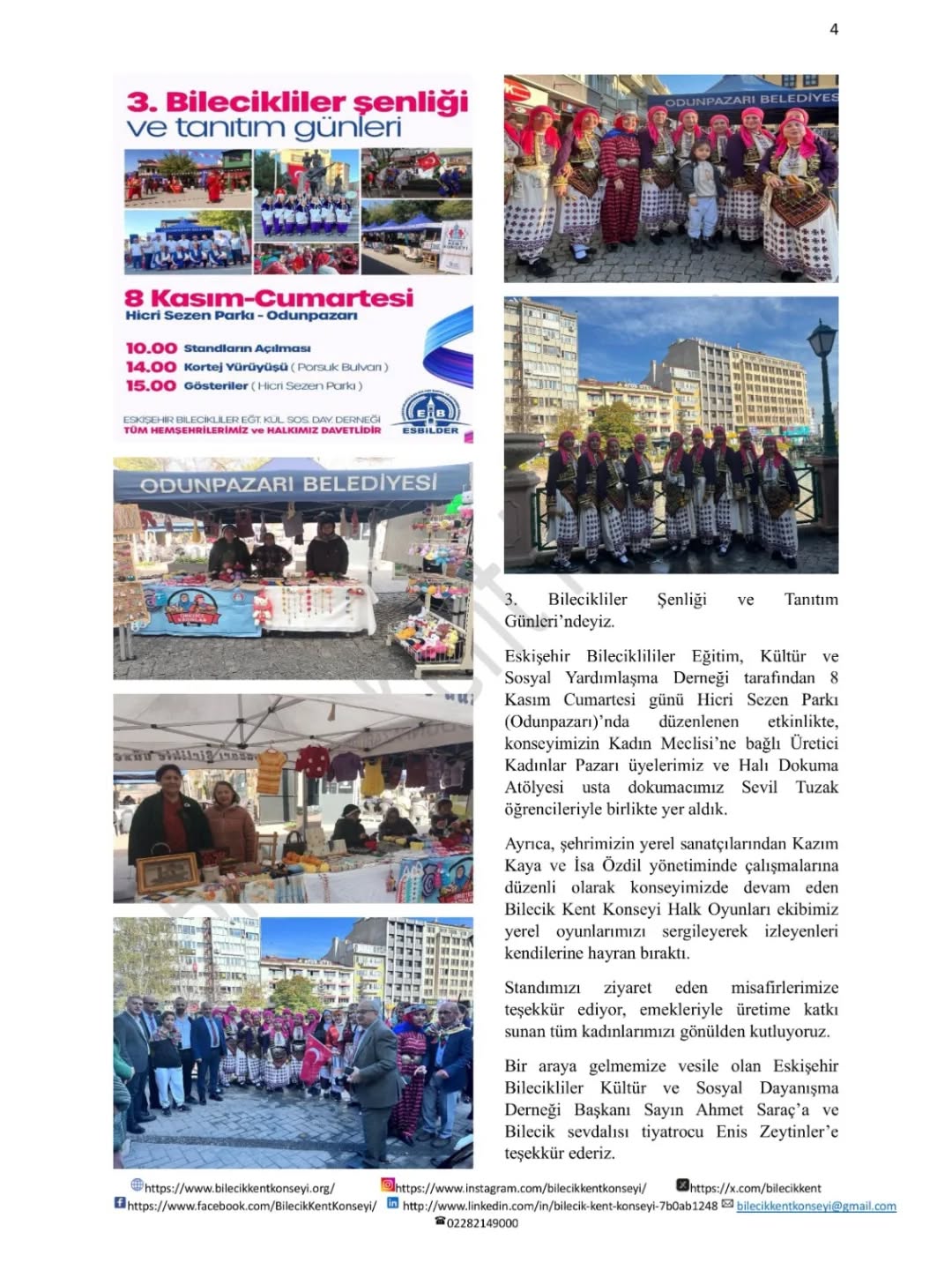 Kasım Ayı Dolu Dolu Geçti 6746