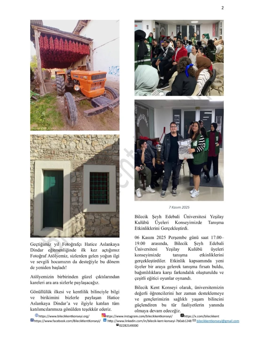 Kasım Ayı Dolu Dolu Geçti 6747