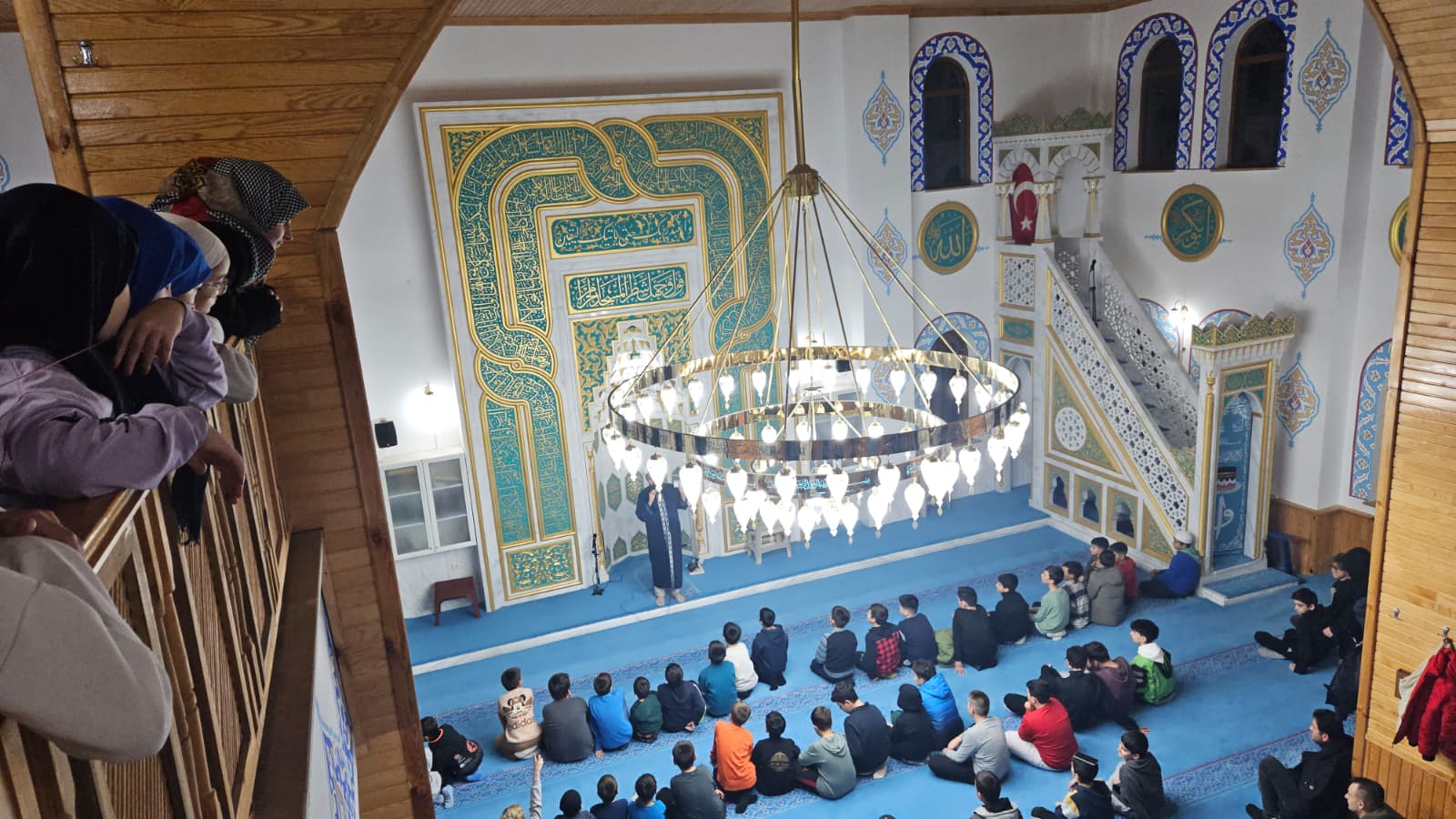 Öğrenciler Camide Buluştu 6998