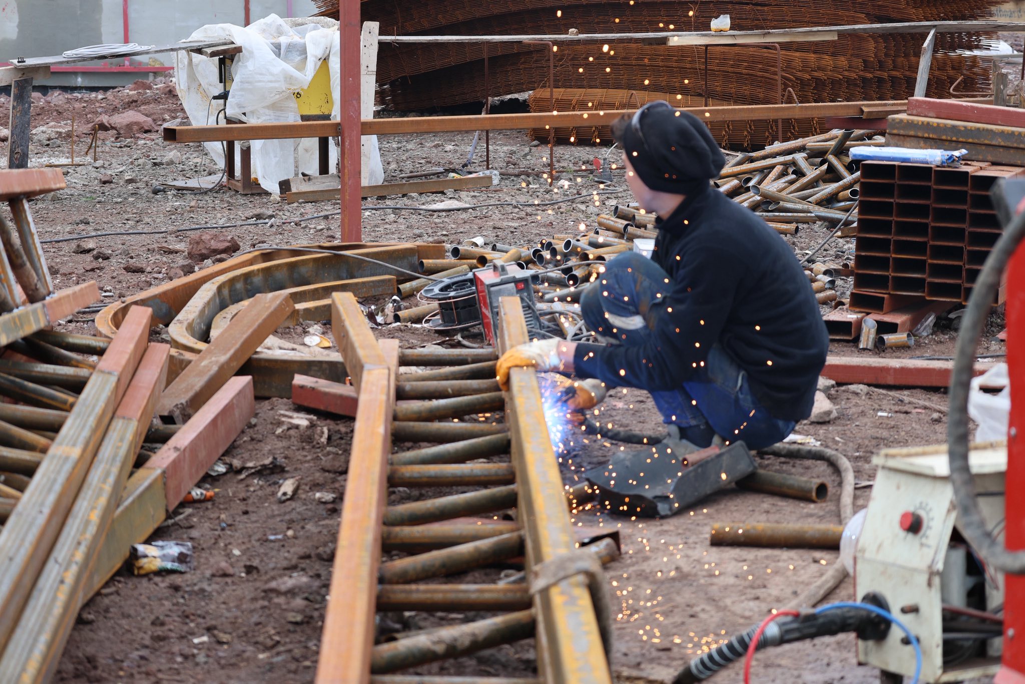 (Pazar) Oba Tematik Parkı Hızla Yükseliyor 7293