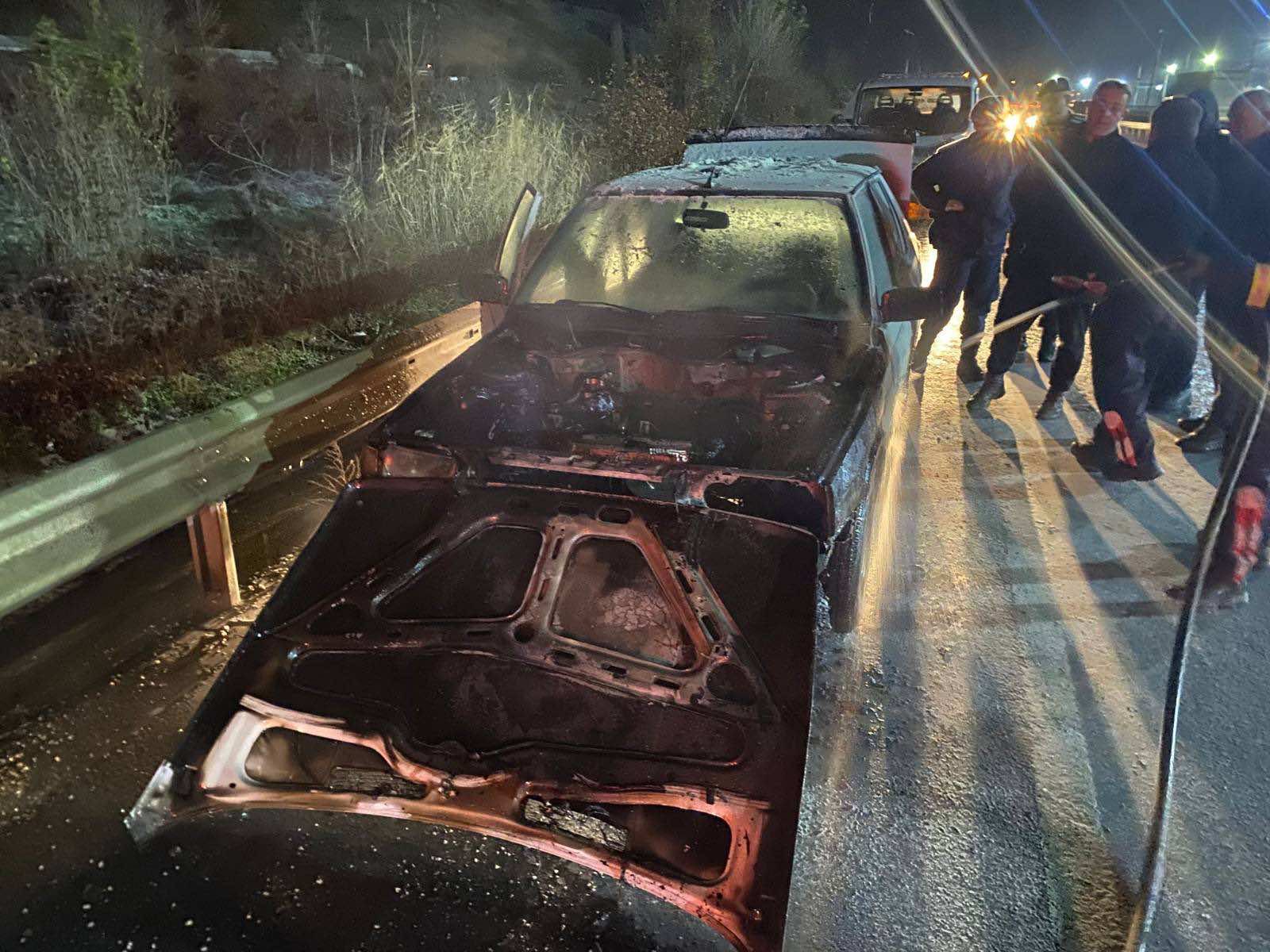 Seyir Halinde Alev Aldı 8227